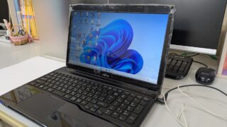 富士通 LIFEBOOK AH45M SSD換装&Windows11アップグレード