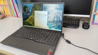 富士通 LIFEBOOK AH51/H1、Windows11 25H2アップデート