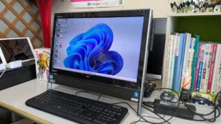 NEC VALUESTAR N 770G Windows11アップグレード